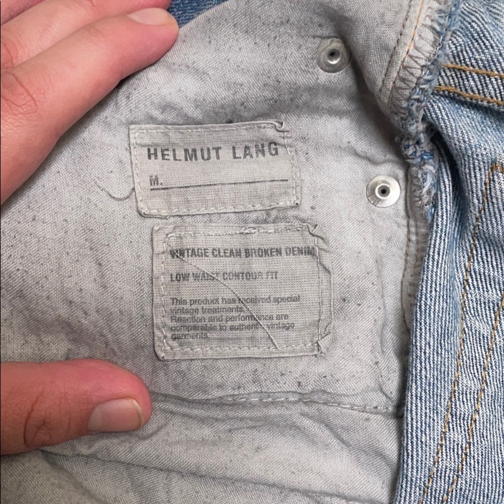 Helmut Lang jeans